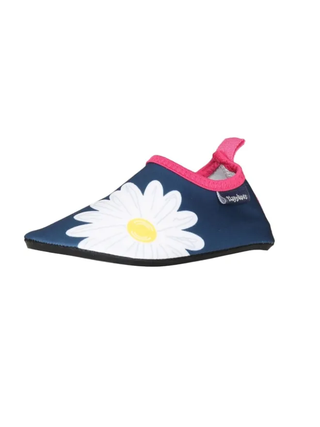 Playshoes Badeschuhe|Badeschuhe^Barfuß-Schuh Margerite in Marine