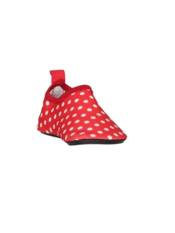Barfuß-Schuh Punkte in Rot><noscript><img width=
