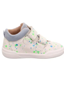 superfit Lauflernschuhe^Barfußschuh SUPERFREE in Weiß/Hellblau