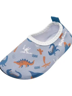 Playshoes Badeschuhe|Badeschuhe^Barfuß-Schuhe "Dino" in Hellblau