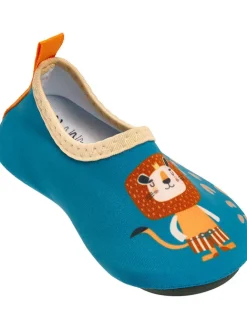 Barfuß-Schuhe in Blau><noscript><img width=