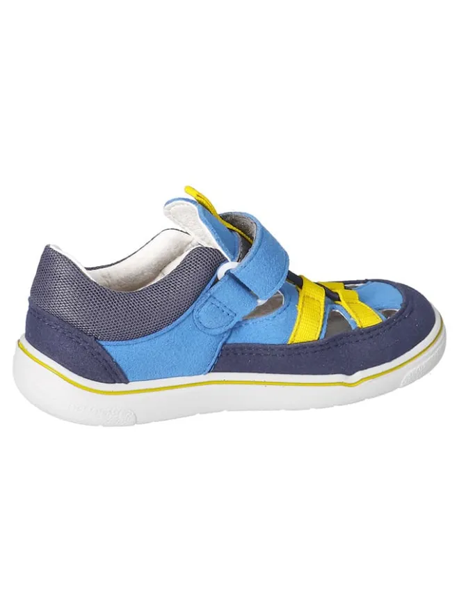 Barfußschuhe in Blau/ Gelb>Ricosta New