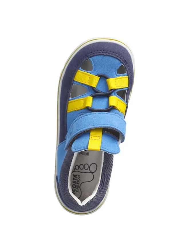 Barfußschuhe in Blau/ Gelb>Ricosta New