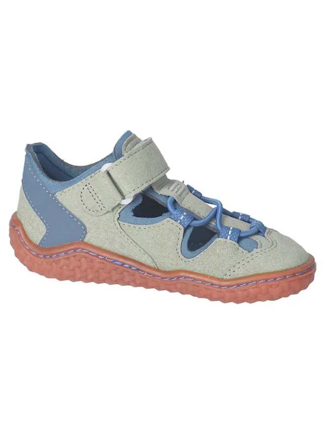 Ricosta Sandalen·Halbsandalen^Barfußschuhe in Mint/ Blau