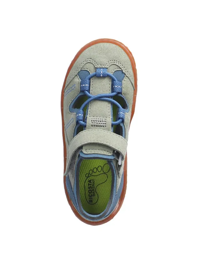 Ricosta Sandalen·Halbsandalen^Barfußschuhe in Mint/ Blau