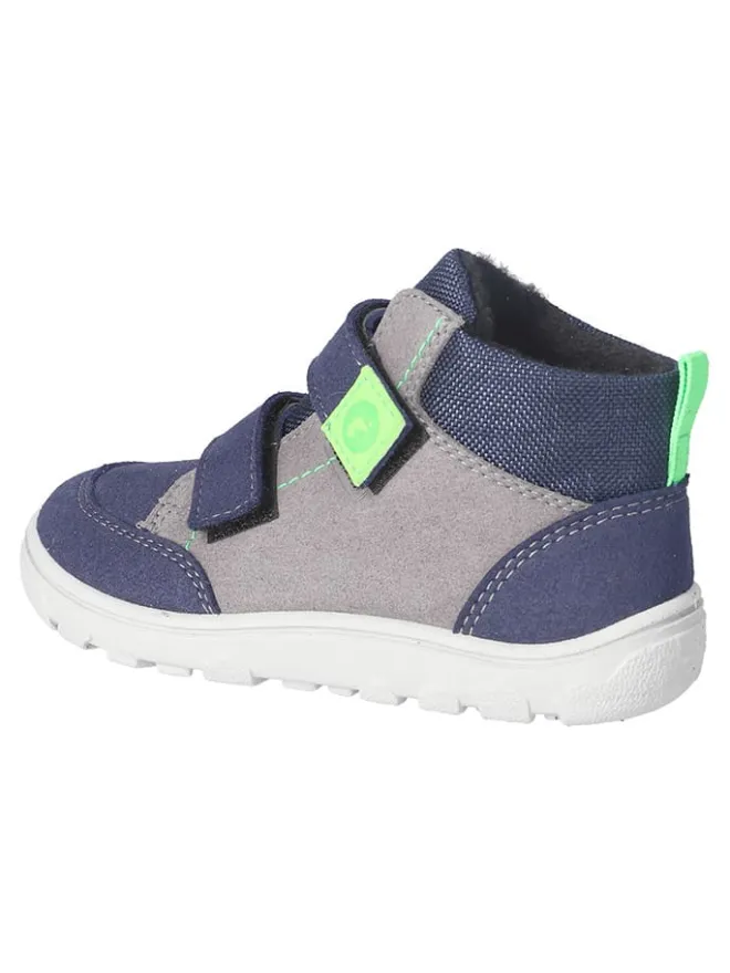 Ricosta Sneakers·Sneakers High^Barfußschuhe "Jelke-S" in Dunkelblau/ Grau