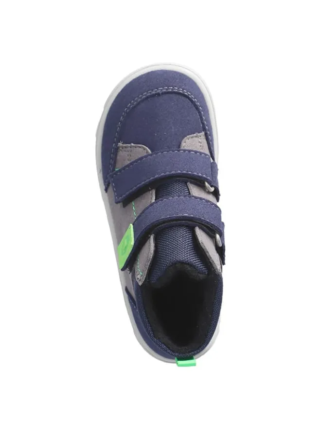 Ricosta Sneakers·Sneakers High^Barfußschuhe "Jelke-S" in Dunkelblau/ Grau