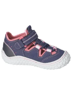 Barfußschuhe "Jerry" in Dunkelblau/ Pink>PEPINO Online