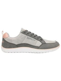 Kangaroos Sneakers^Barfußschuhe "K-BF Sierra" in Grau/ Rosa