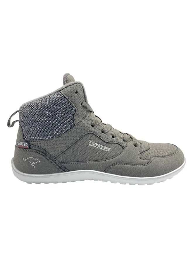 Barfußschuhe "K-BF Sleet Mid" in Grau>Kangaroos Discount