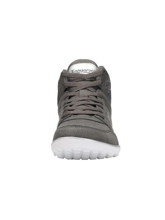 Barfußschuhe "K-BF Sleet Mid" in Grau>Kangaroos Discount