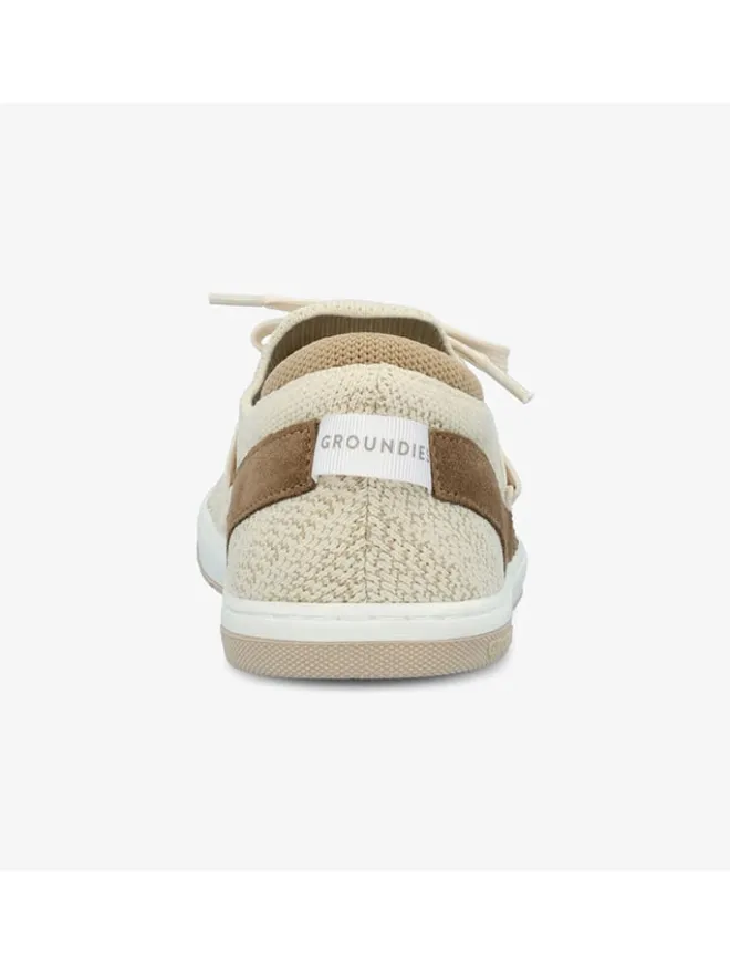 Barfußschuhe "Osaka" in Beige/ Braun>Groundies New
