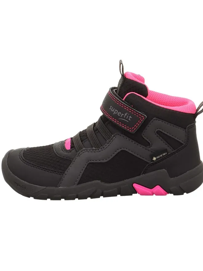superfit Sneakers·Sneakers High^Barfußschuhe "Trace" in Schwarz/ Pink