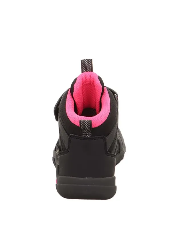superfit Sneakers·Sneakers High^Barfußschuhe "Trace" in Schwarz/ Pink