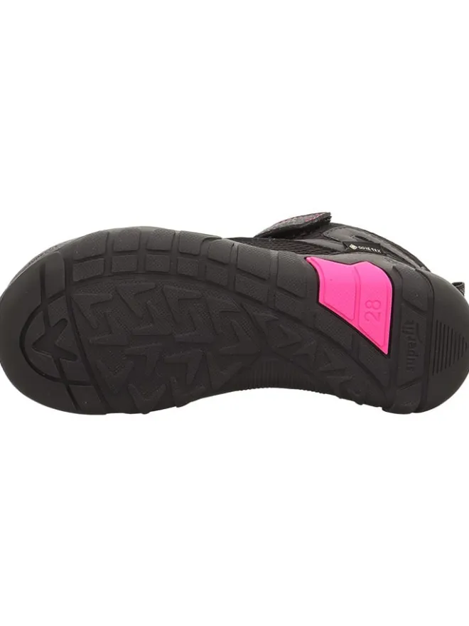 superfit Sneakers·Sneakers High^Barfußschuhe "Trace" in Schwarz/ Pink
