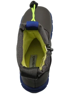 Barfuß-Winterboots in Anthrazit><noscript><img width=