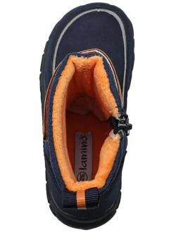 Barfuß-Winterboots in Dunkelblau><noscript><img width=