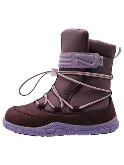 Barfuß-Winterstiefel in Lila>lamino Hot