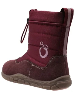 Barfuß-Winterstiefel in Rot><noscript><img width=
