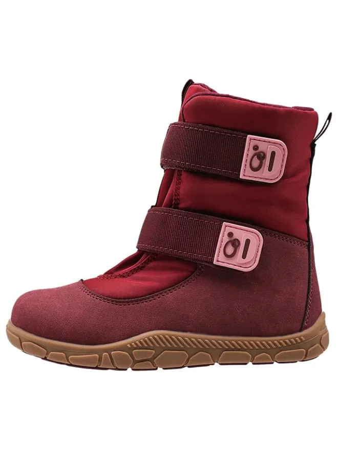 Barfuß-Winterstiefel in Rot>lamino Clearance