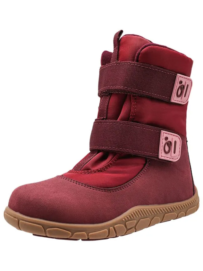 Barfuß-Winterstiefel in Rot>lamino Clearance