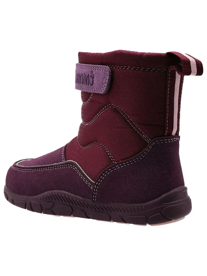 lamino Stiefel & Boots·Stiefel^Barfuß-Winterstiefel in Rot/ Lila