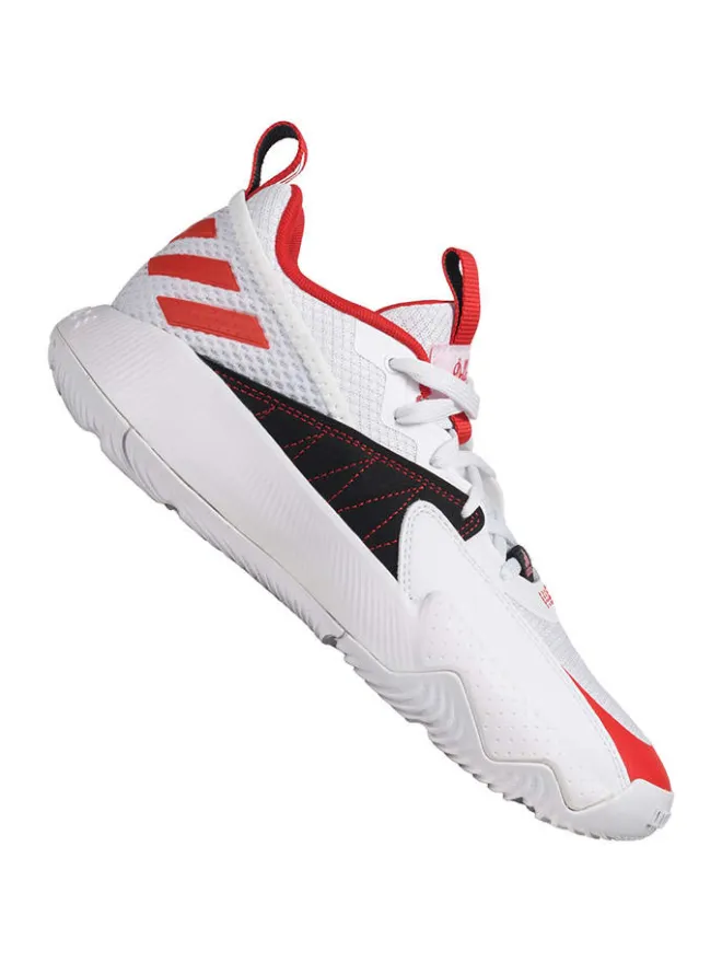 Basketballschuhe "Dame Certified" in Weiß/ Rot/ Schwarz>adidas Sale