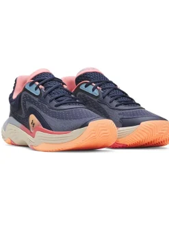 Under Armour Sportschuhe^Basketballschuhe in Dunkelblau/ Bunt