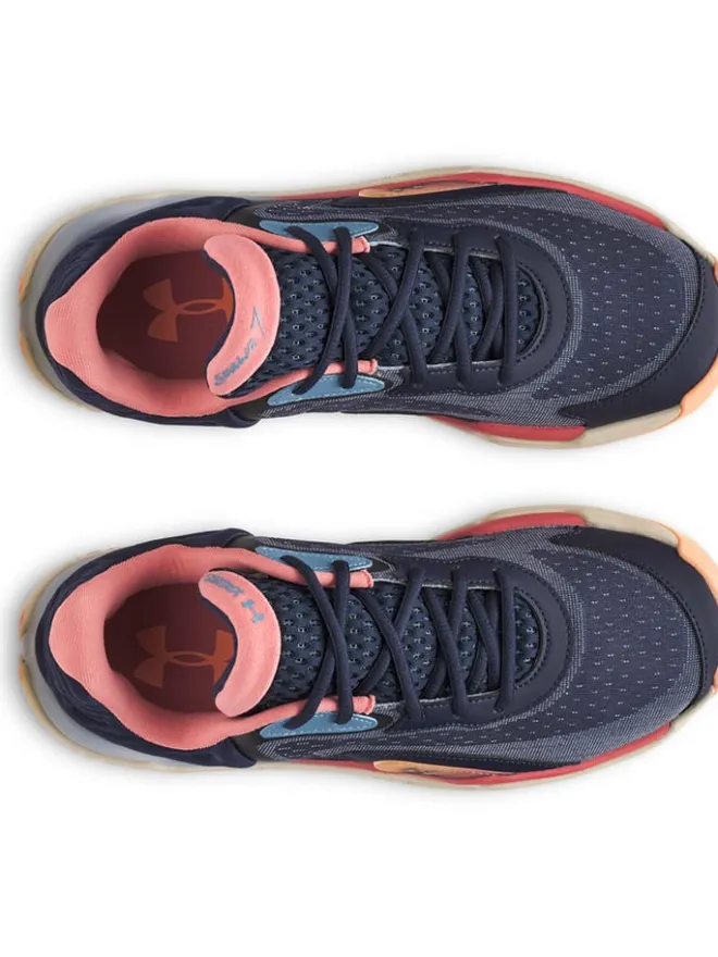 Under Armour Sportschuhe^Basketballschuhe in Dunkelblau/ Bunt