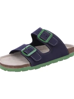 Bio-Pantolette in blau>Diverse Sale