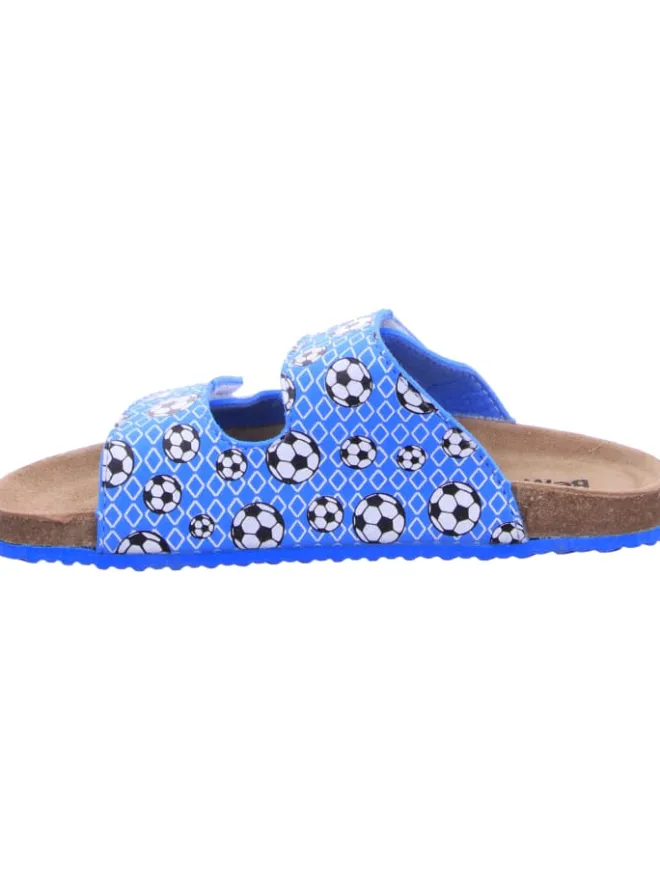 Be Mega Clogs & Pantoletten·Pantoletten^Bio-Pantolette in blau