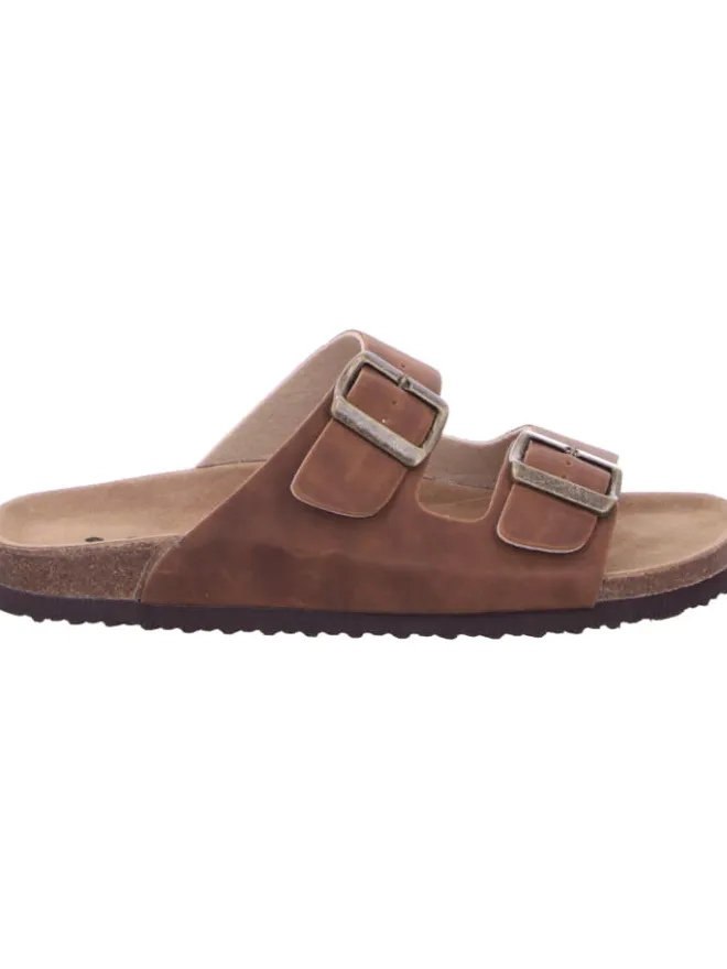 Supremo Sandalen & Pantoletten^Bio-Pantolette in braun