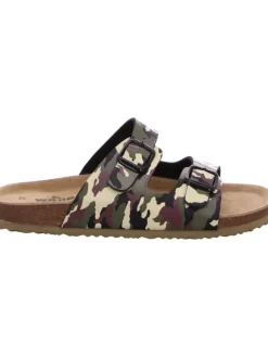 Diverse Clogs & Pantoletten·Pantoletten^Bio-Pantolette in grün
