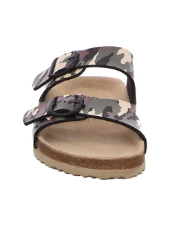 Diverse Clogs & Pantoletten·Pantoletten^Bio-Pantolette in grün