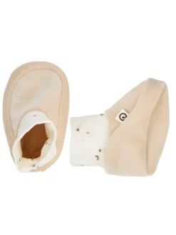 Booties aus Merinowolle in Oat>müsli Clearance