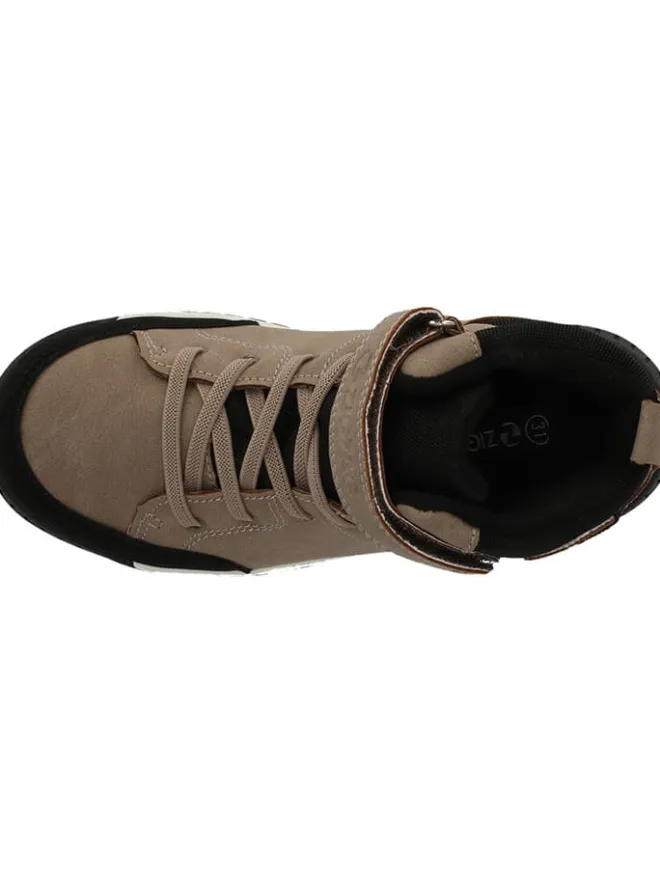 Boots "Aintam" in Hellbraun>Zigzag Clearance