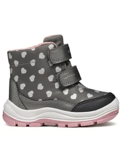 Geox Stiefel & Boots|Stiefel & Boots·Boots^Boots "Flanfil" in Grau/ Rosa
