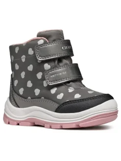 Geox Stiefel & Boots|Stiefel & Boots·Boots^Boots "Flanfil" in Grau/ Rosa