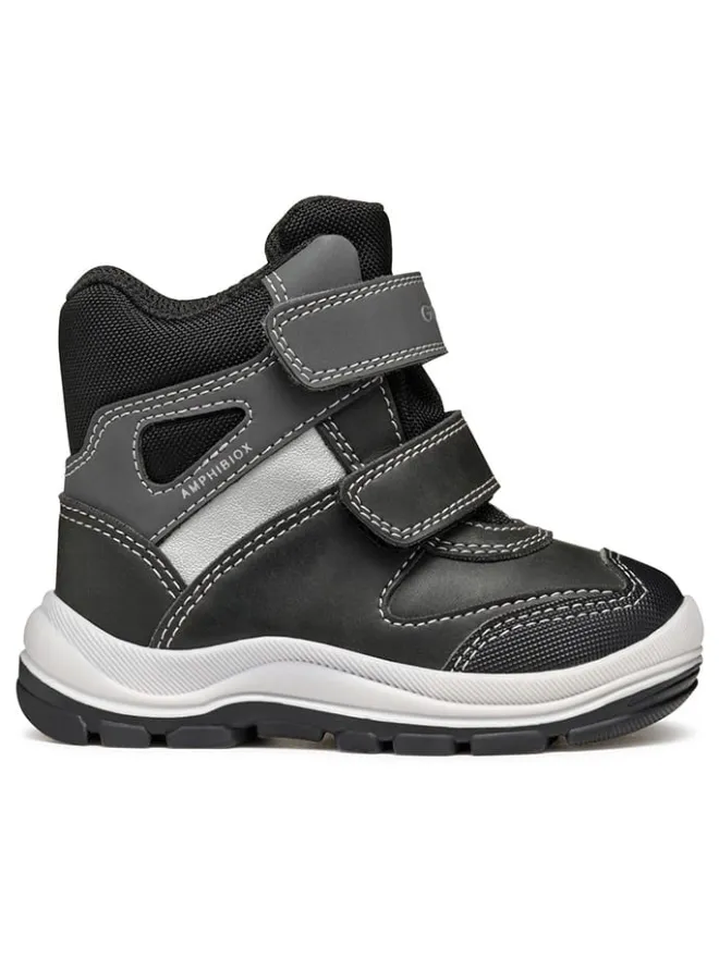 Boots "Flanfil" in Schwarz/ Grau>Geox Online