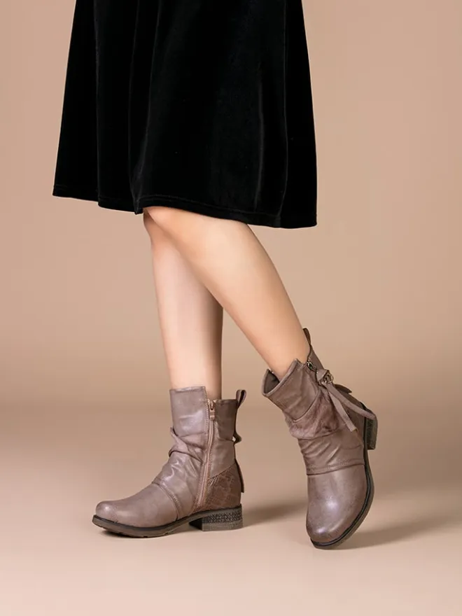 Foreverfolie Stiefel & Boots^Boots in Braun