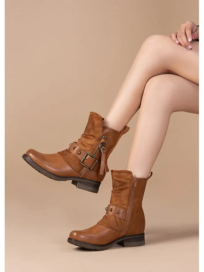 Boots in Camel>Foreverfolie Discount