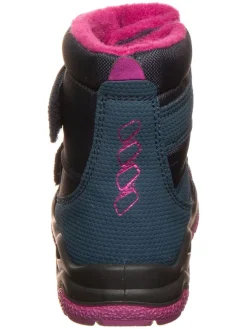 Boots in Dunkelblau/ Pink><noscript><img width=