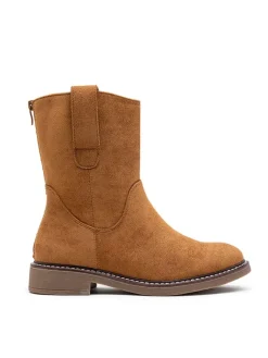 Foreverfolie Stiefel & Boots^Boots in Hellbraun