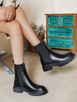 Sixth Sens Stiefel & Boots^Boots in Schwarz
