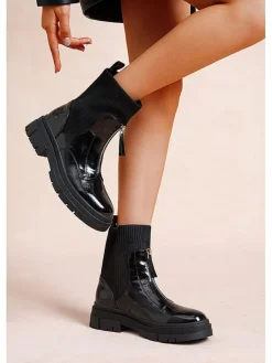 Foreverfolie Stiefel & Boots^Boots in Schwarz