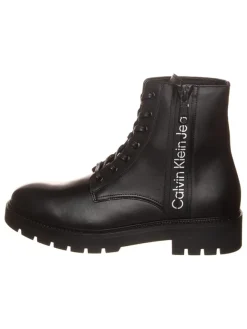 Boots in Schwarz>Calvin Klein Clearance