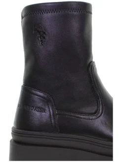 Boots in Schwarz><noscript><img width=