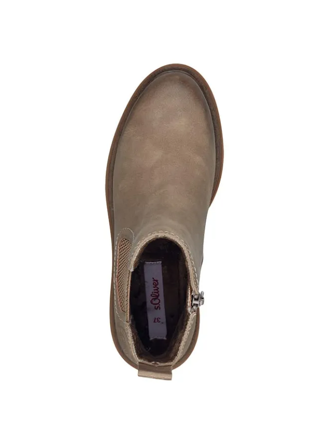 Boots in Taupe>s.Oliver Clearance