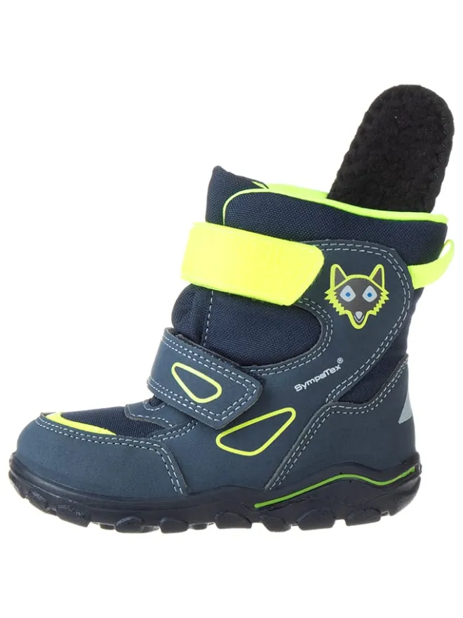Boots "Kenan" in Dunkelblau/ Gelb>Lurchi New