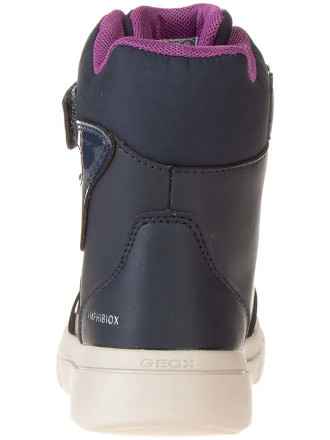 Boots "Willaboom" in Dunkelblau/ Rosa>Geox Clearance